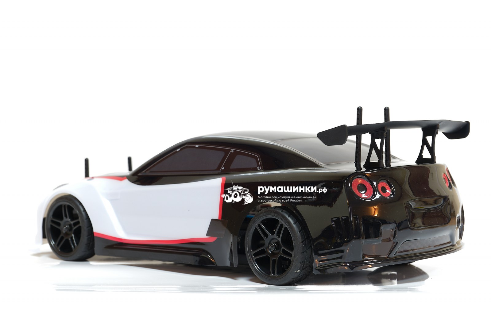 Радиоуправляемая модель машины HSP GT Nissan GTR (колеса шоссейные+дрифт  1:10 4WD) - 94103-GTR01 Купить с доставкой